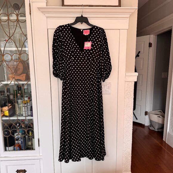 NWT Kate Spade Harmony Dot Cloqué Dress (never worn) - Picture 2 of 5